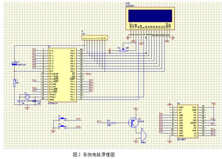 High-precision multi-function electronic clock based on 52 single-chip microcomputer and DS12C887