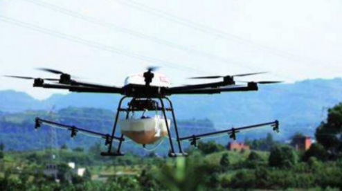 Jingdong drone completes the first single delivery in Hainan. Jingdong is also involved in plant protection drones.