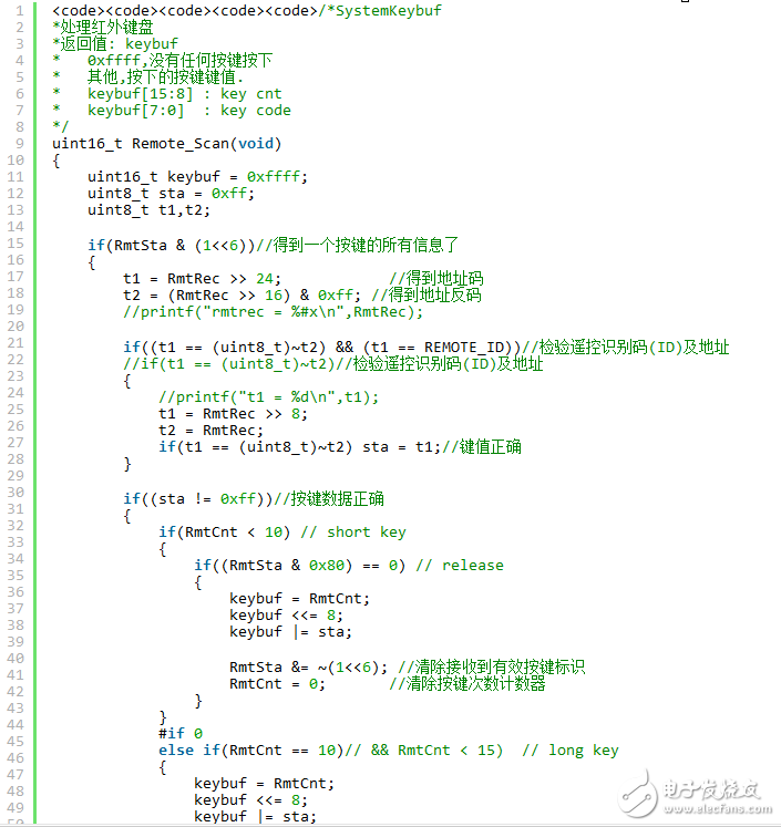 Design of Infrared Remote Data Receiver Based on STM32 Timer