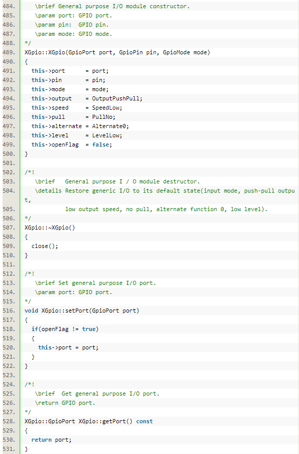 STM32F4 Based C++ Package