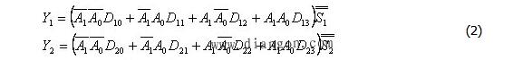 The principle and circuit implementation of parsing multiple selectors