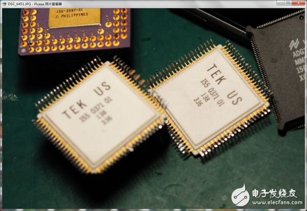 Explain in detail how big the gap between Chinese and foreign oscilloscopes is.