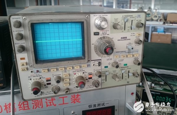 Explain in detail how big the gap between Chinese and foreign oscilloscopes is.