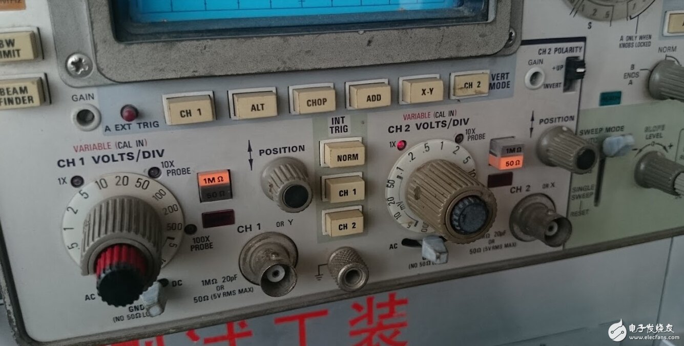 Explain in detail how big the gap between Chinese and foreign oscilloscopes is.