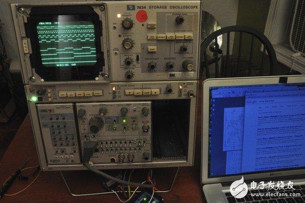 Explain in detail how big the gap between Chinese and foreign oscilloscopes is.