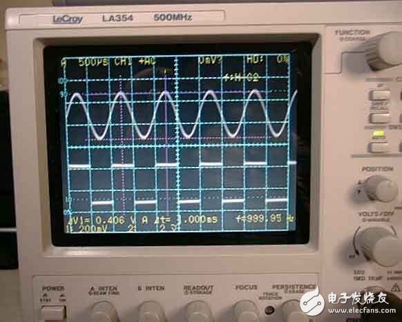 Explain in detail how big the gap between Chinese and foreign oscilloscopes is.