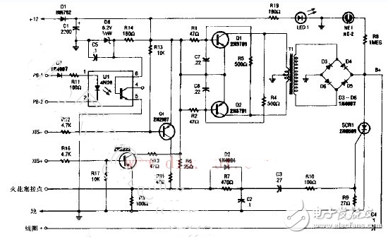 Automotive Ignition System Circuit Diagram Encyclopedia (Electrical Ignition/Optical Electronic Ignition/CD4MAX/Multivibrator)