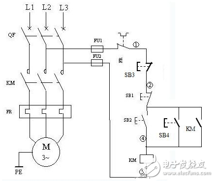 Generator automatic start and stop circuit diagram Daquan (contactor / pump start / stop / motor)