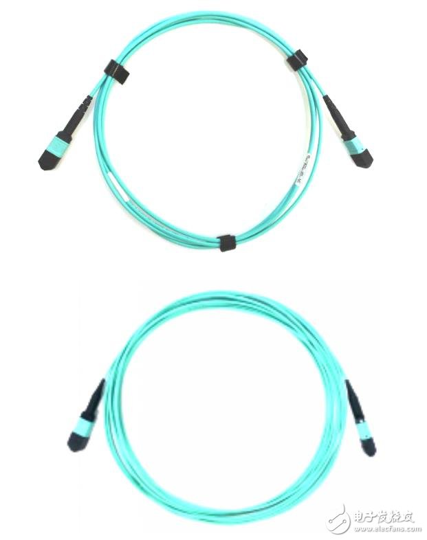 100G Ethernet fiber optic cabling slimming solution: 40% reduction in cable volume, cable weight reduction of about 30%