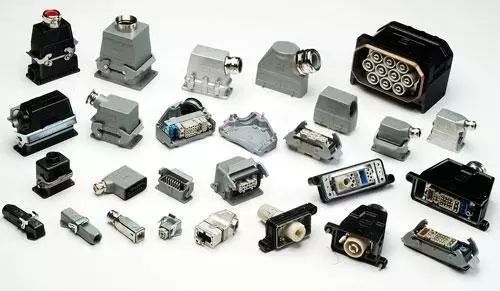 Detailed description of connectors for critical components of current or signal connections and important components of industrial systems