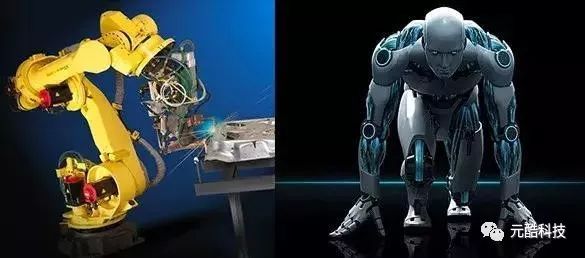 A detailed overview of the differences between industrial robots and artificial intelligence