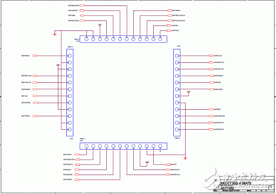 Text Analysis of AK7736B Main Features_Function_Schematic and PCB Component Layout