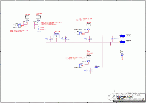 Text Analysis of AK7736B Main Features_Function_Schematic and PCB Component Layout