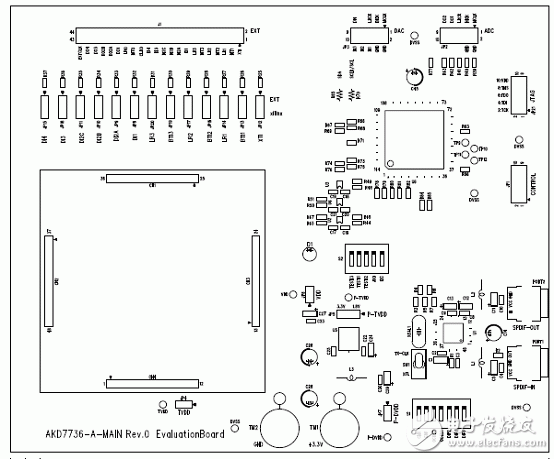 Text Analysis of AK7736B Main Features_Function_Schematic and PCB Component Layout