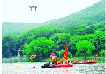 Amphibious vehicle drone: anti-flood "new recruit", is expected to improve rescue efficiency