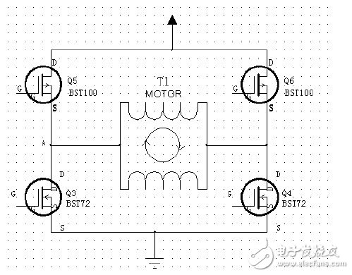 Design and implement a DC motor with higher power based on the drive and control principle of DC motor H-bridge