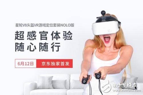 NOLO VR and palm network technology reached a cooperation, launched Star Wheel V8 helmet VR game positioning set NOLO version