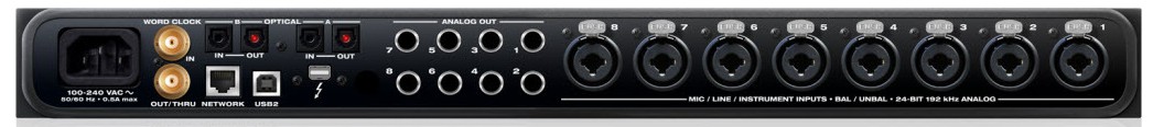 8pre-es, 52-channel lightning / USB audio interface, can be used in Mac, Windows and iOS systems