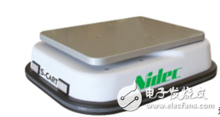 The new automatic guided transport vehicle S-CART of Nihon Shinpo has improved the obstacle sensing function