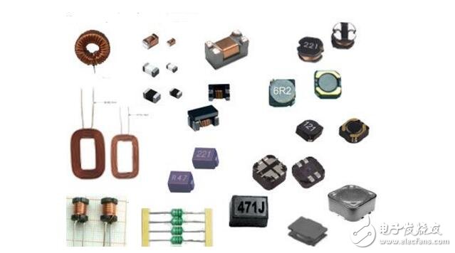 Inductor on circuit board symbol