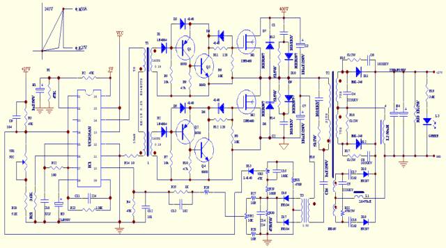 9 actual switching power supply projects to share, schematic analysis