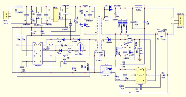 9 actual switching power supply projects to share, schematic analysis