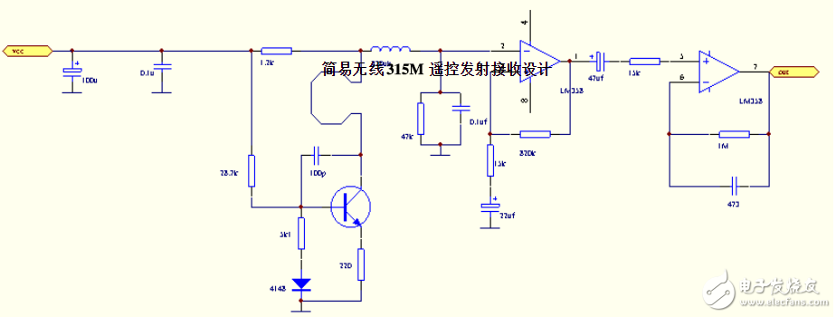 315M transmitter circuit principle _ how to use 315m wireless module