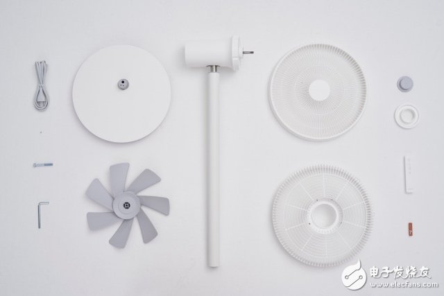 Dismantling of Zhimi natural wind fan, real materials, conscience quality, trustworthy