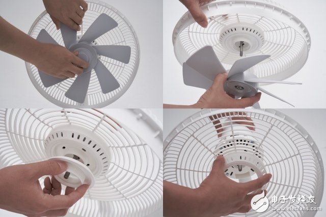 Dismantling of Zhimi natural wind fan, real materials, conscience quality, trustworthy