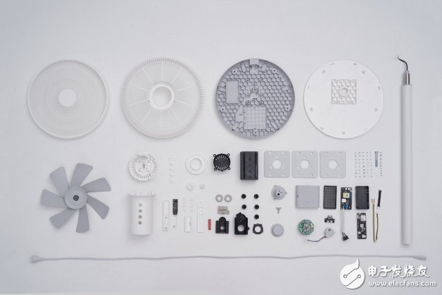 Dismantling of Zhimi natural wind fan, real materials, conscience quality, trustworthy