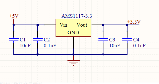 Ams1117-3.3 wiring principle and how to wire