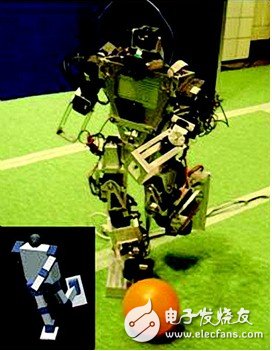 Research scheme of humanoid robot based on autonomous robot soccer game