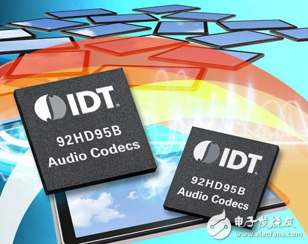 IDT's latest innovative audio technology, ultra-low power HD audio decoder