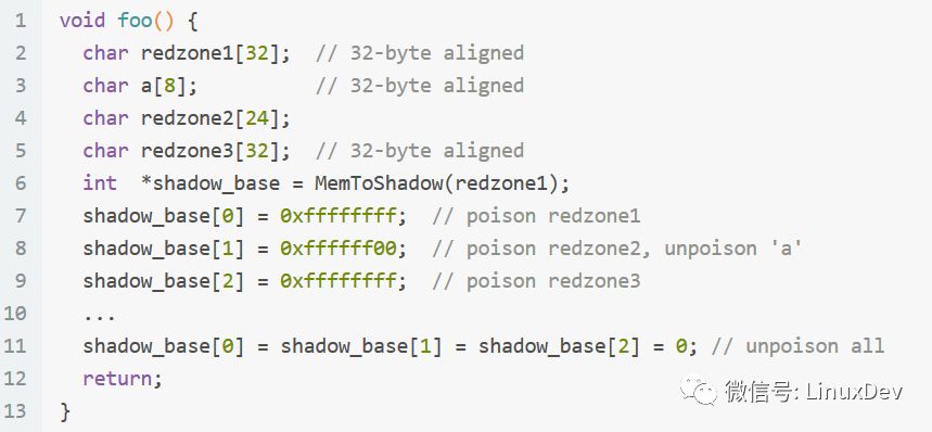 An article parsing the AddressSanitizer algorithm and source code