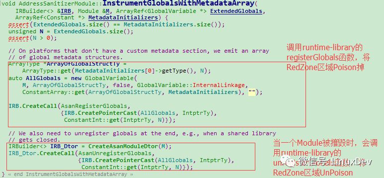 An article parsing AddressSanitizer algorithm and source code