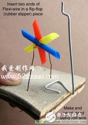 How to make a simple small water turbine with a straw?