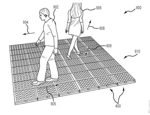 Disney is developing a "mobile floor" that allows more people to experience the feeling of walking in VR