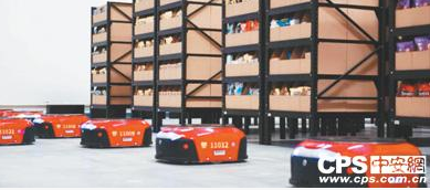 Gome AGV robot is put into use, the overall operating time is shortened by nearly 30%