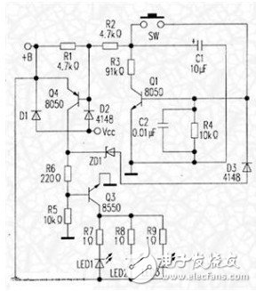 Making LED lamp circuit diagram based on timer Talking about the working principle of LED lamp