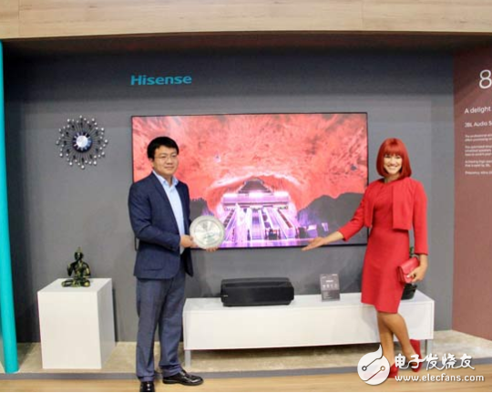 Hisenseâ€™s new 80-inch laser TV L5 product, conquering the world with technology and experience