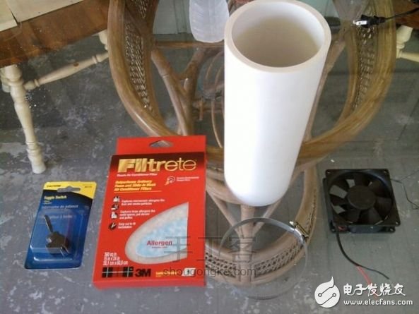 Simple air purifier making tutorial