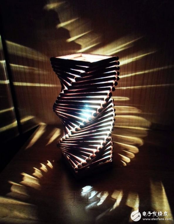 Detailed explanation of DNA spiral table lamp production