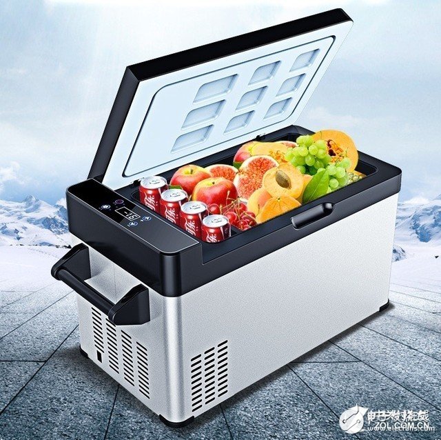 Yaku Q30 car refrigerator, support APP control, car battery protection function, realize the dual purpose of car and home