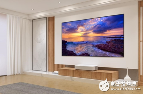 XGIMI Laser TV HaoÂ·LUNE 4K: The first 10,000 yuan highlight laser TV, which continues the design style of LUNE