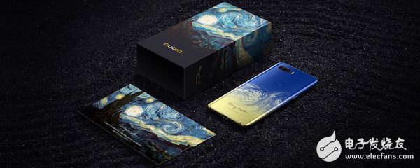 The Nubia Z18 Starry Sky Collector's Edition is about to go on sale, incorporating Van Gogh's masterpiece "Starry Night" into the fuselage