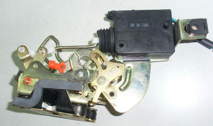 Answer how to connect the five wires of the lock and how to connect the five wires of the central control motor