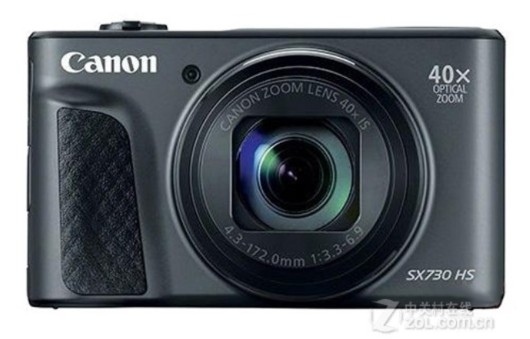 Canon SX730HS camera with 920,000 pixel LCD screen with 20.3 million effective pixels