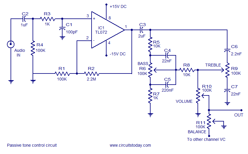 Tone control circuit