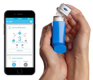 Sensor technology can reduce the use of asthma emergency inhalers