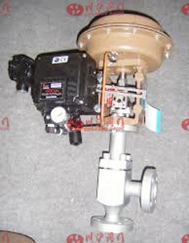 Pneumatic angle control valve physical map